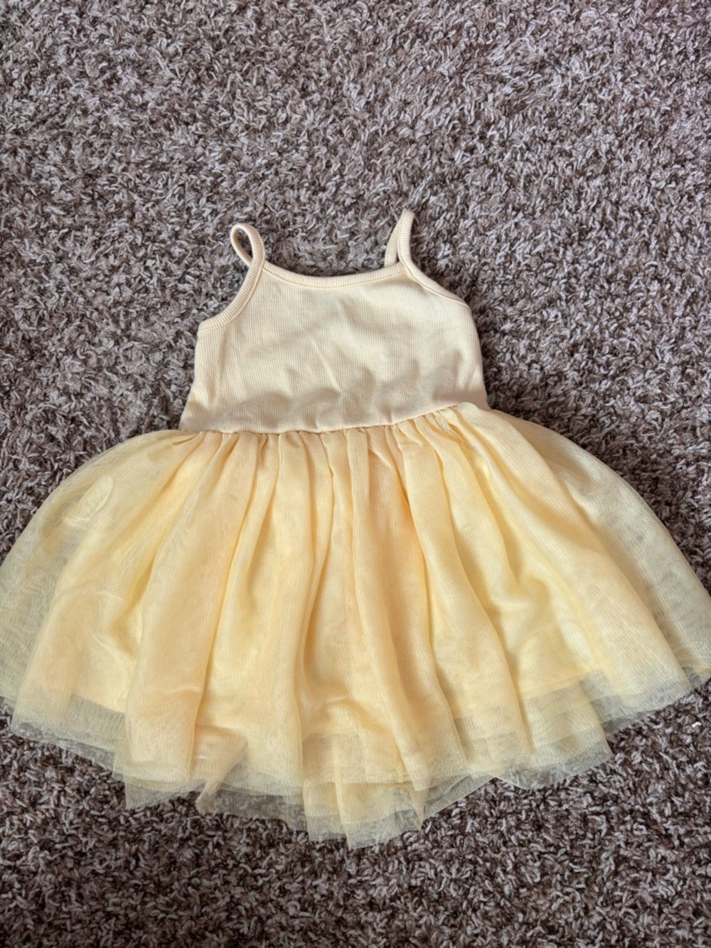 Old Navy Yellow Tulle Dress-18M